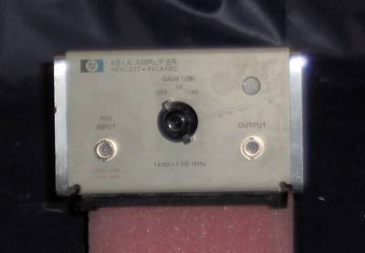 Hp 461A amplifier 1K to 150MHZ