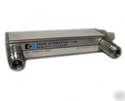 Hp agilent 8494H attenuator *calibrated with warranty*