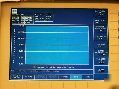 Ilx lightwave ssb-9200 high density source bank on sale