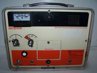 Metrotech 480 pipe and cable locator tuned tested