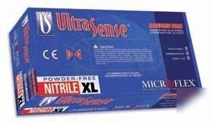 Microflex ultrasense powder-free nitrile : us-220-xl