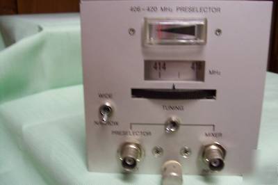 Motorola 406 - 420 mhz preselector / used / very nice