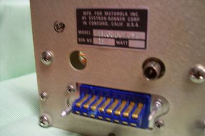 Motorola 406 - 420 mhz preselector / used / very nice