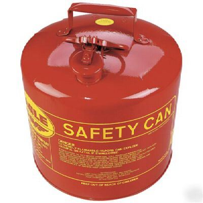 New 5 gal eagle type 1 safety gas can osha approved. 