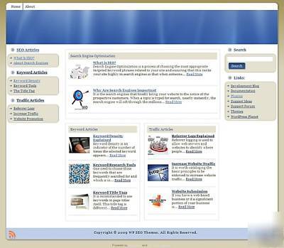New 9 magazine style seo wordpress blog themes 