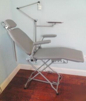 New dental portable chair / light/tray- usa- model 