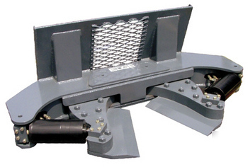 New edge 14'' tree shears skid steer attachment