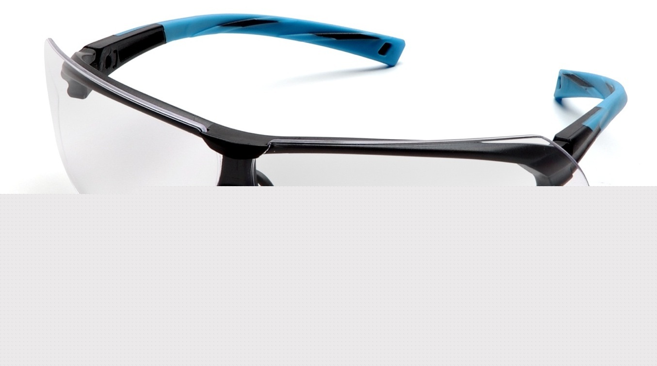New pyramex SN4910S clear lensonix glasses
