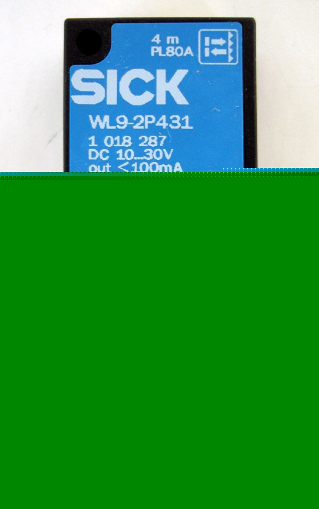 New sick photoelectric reflex switch teach-in WL0-2P431 