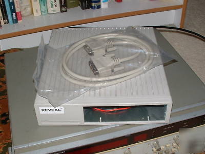 Project box with power supply (12,5,-5 volts) and cable