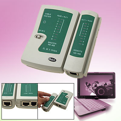 RJ45 RJ12 RJ11 lan cat 5 network telephone cable tester
