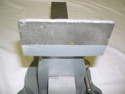 Reed bench vise 77 lb hi-profile (reworked & paint) usa
