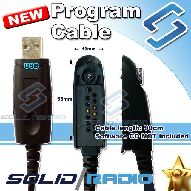Usb program cable for motorola gp-328 gp-338 gp-340