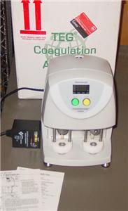 teg 5000 coagulation analyzer haemoscope hemostasis