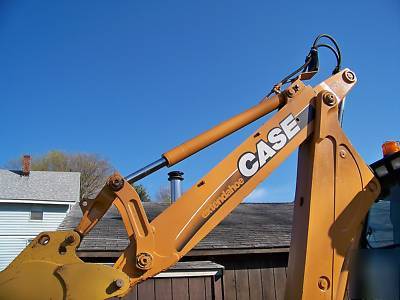 2001 case 580 m extendahoe 4X4 backhoe - cold a/c