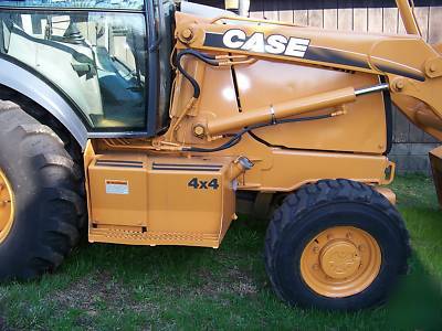 2001 case 580 m extendahoe 4X4 backhoe - cold a/c