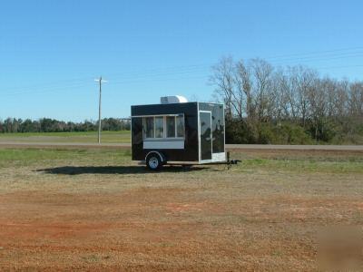 2010 7 x 12 shaved ice concession trailer (with equip )