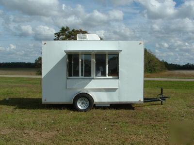 2010 7 x 12 shaved ice concession trailer (with equip )