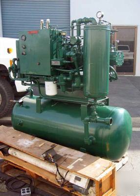 Air compressor, sullair, 30HP, 3PHASE, 125PSI, 208V