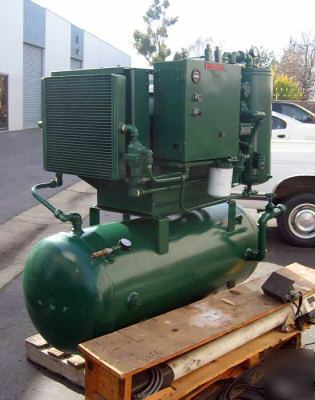 Air compressor, sullair, 30HP, 3PHASE, 125PSI, 208V