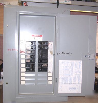 Challenger 125 amp indoor electrical panel single phase wire diagram nema 6 15 