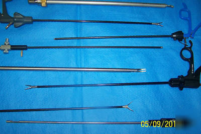 Endoscopy laparoscopy instruments lot of 8 pcs.
