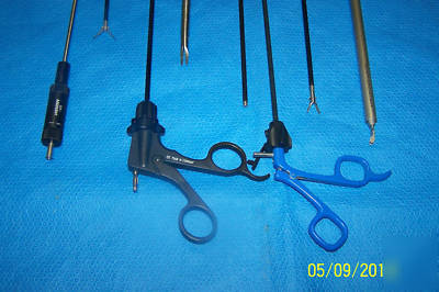 Endoscopy laparoscopy instruments lot of 8 pcs.