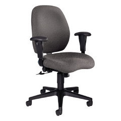 Hon midback pneumatic chair 3012X3112X42 blue