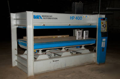 Midwest automation hp 408 hot or cold laminating press