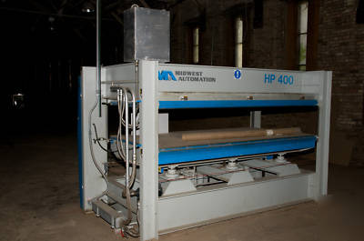 Midwest automation hp 408 hot or cold laminating press