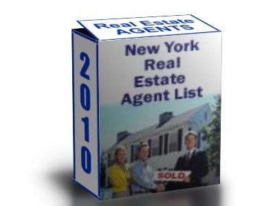 New 2010 york real estate agent list 84,000 agents, ny