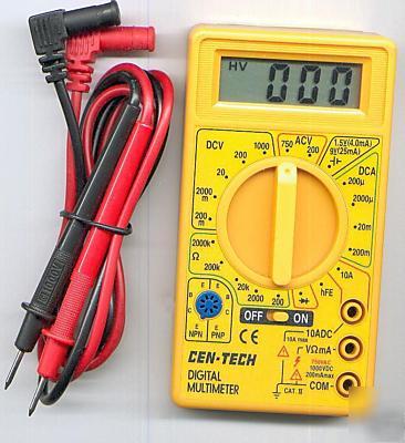 New 7 function digital multimeter ( in package) cen-tech