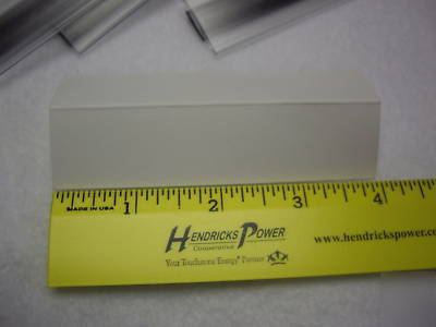 Plastic/magnetic label holders with blank label stock 