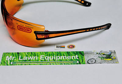 Oregon saftey glasses w/orange lens and frame